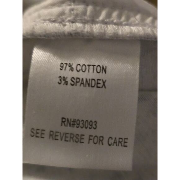 tyler boe Stretch Cotton Twill Toile Print Straight Leg Frayed Hem Coordinating - Picture 4 of 7